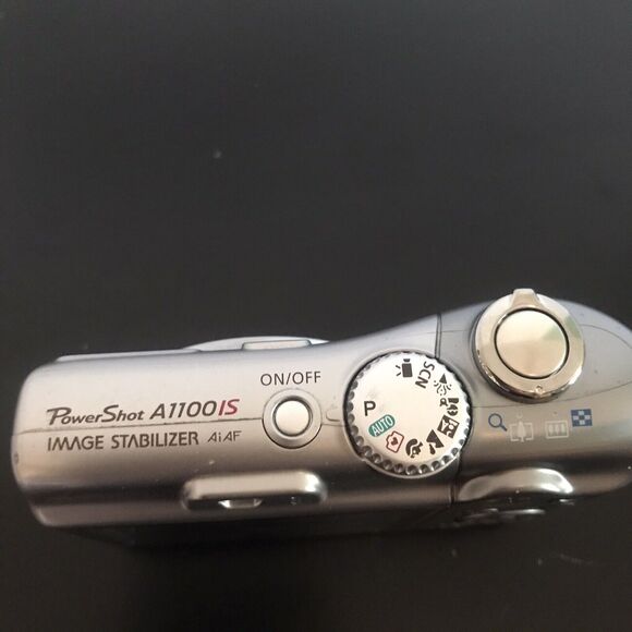 Canon PowerShot A1100IS 12.1 MP Digital Camera 4x Optical Image Stabilized WORKS - Picture 5 of 9